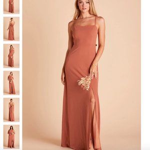 Birdy Grey Benny Dress Crepe Terracotta